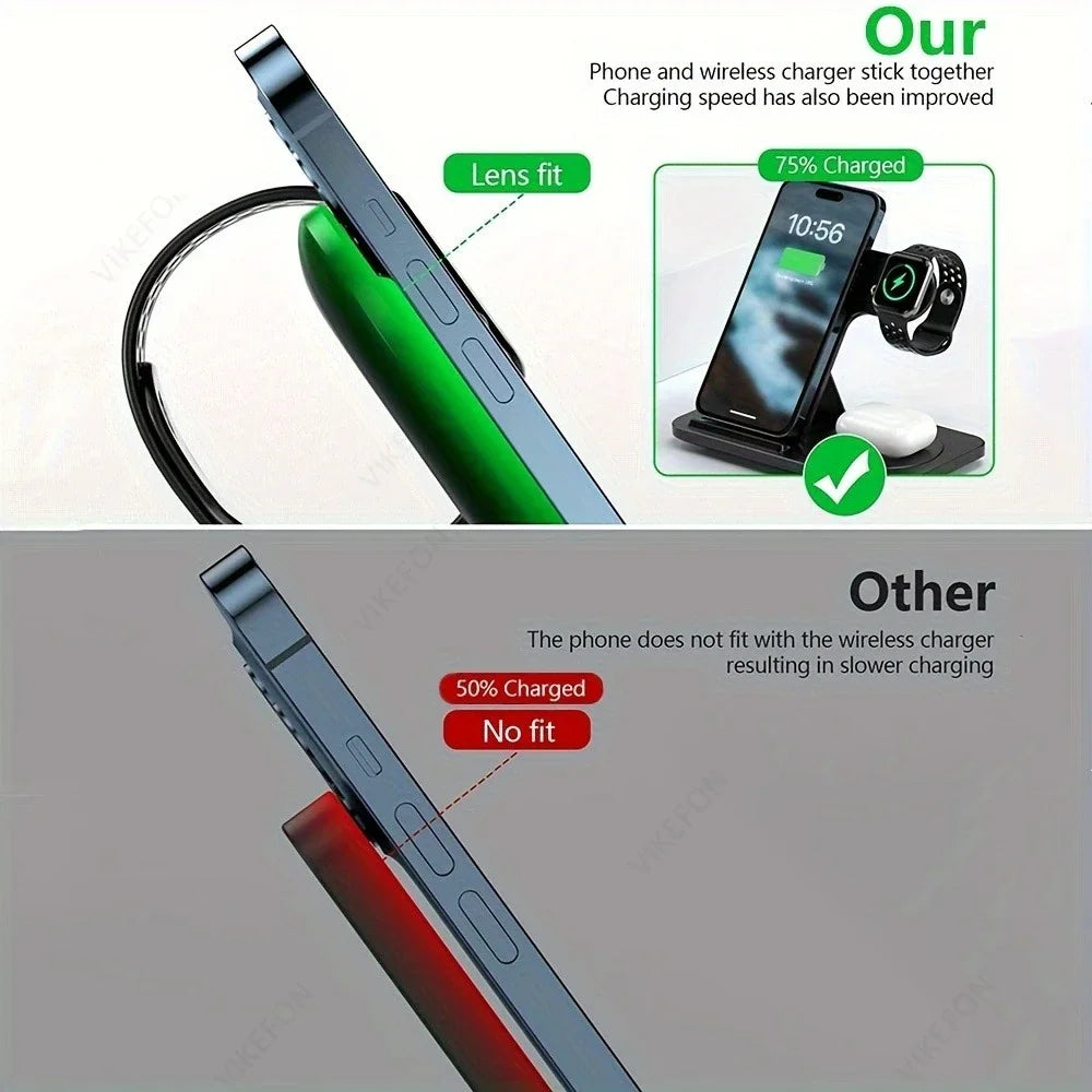 3 in 1 Fast Charger Stand Dock