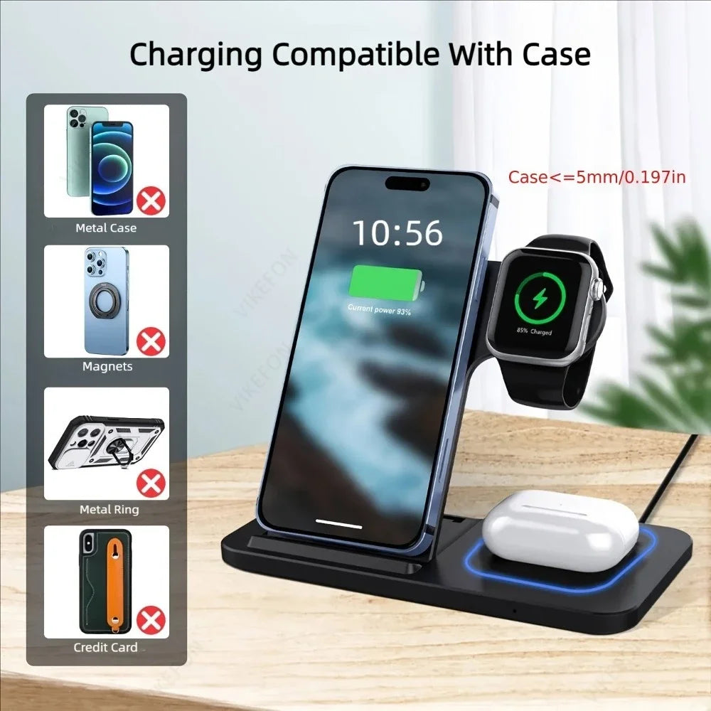 3 in 1 Fast Charger Stand Dock