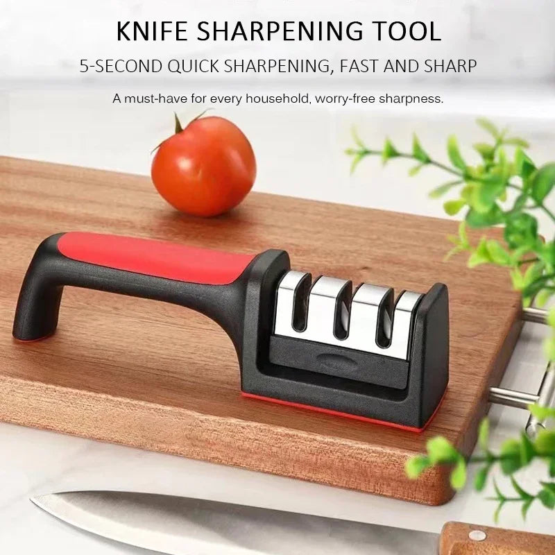 3/4-Segment Kitchen Knife Sharpener
