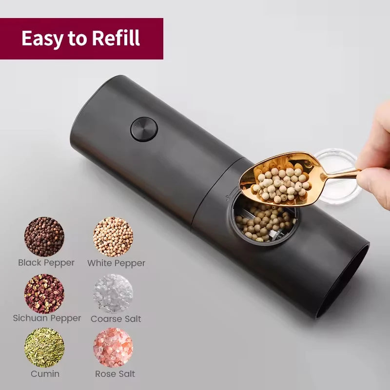 Electric Automatic Salt and Pepper Grinder