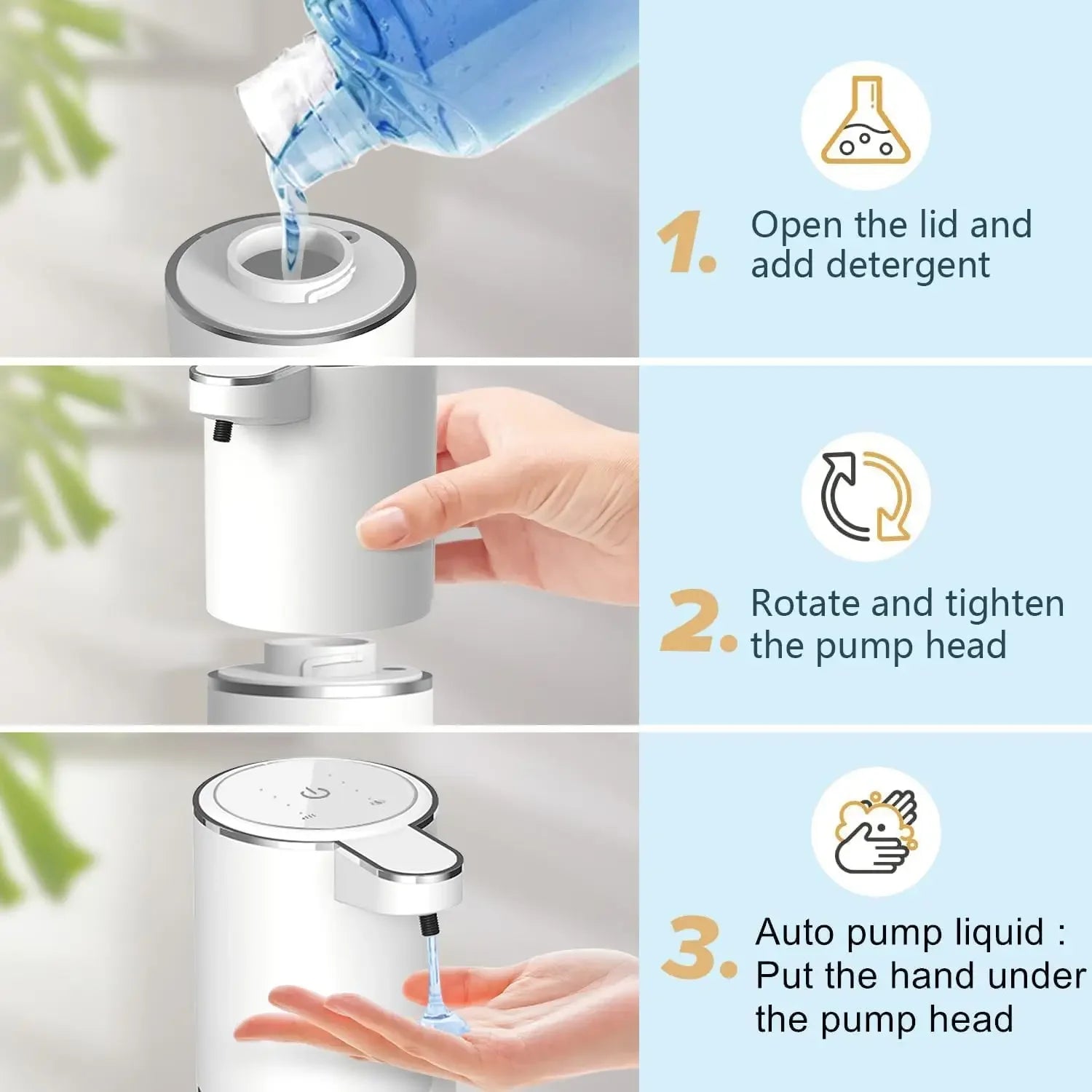 Automatic Liquid/Foam Soap Dispenser