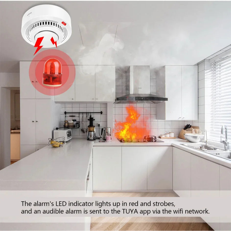 Smart WiFi Smoke Detector