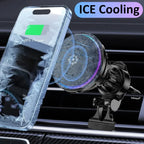 Cooling Magnetic Car Phone Holder